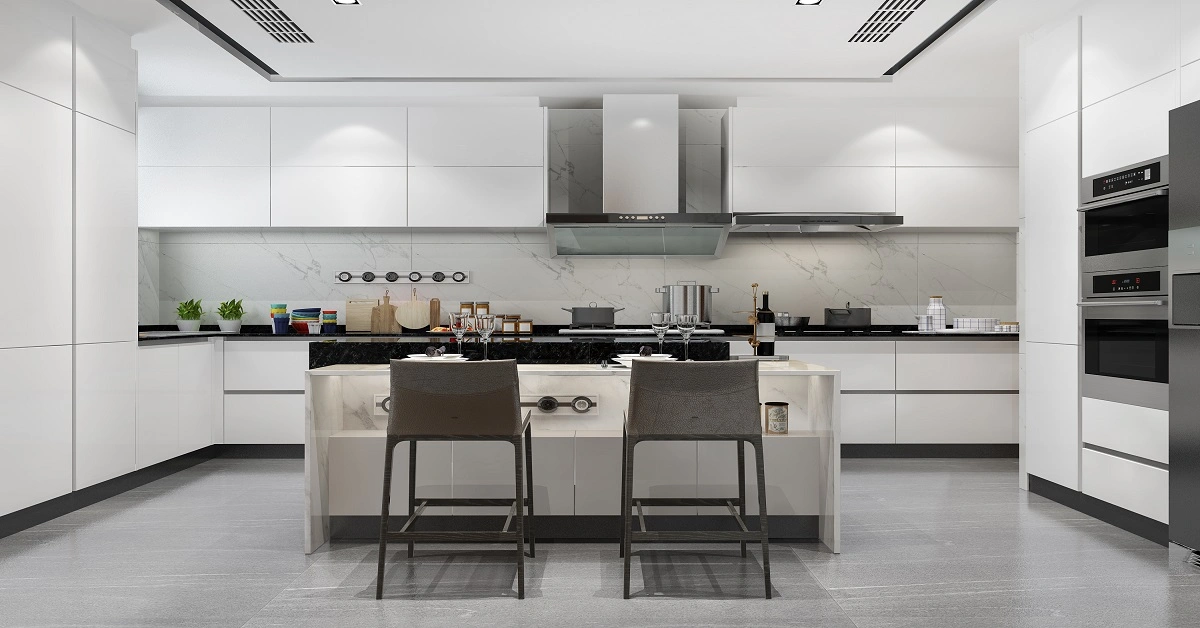The kitchen is also a very important part of the house where food is served