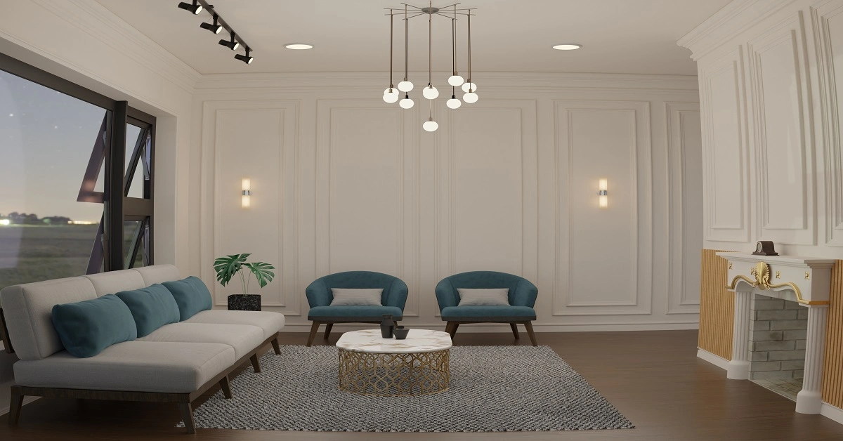 The living room is an important part of the house where the family gathers and guests are seated