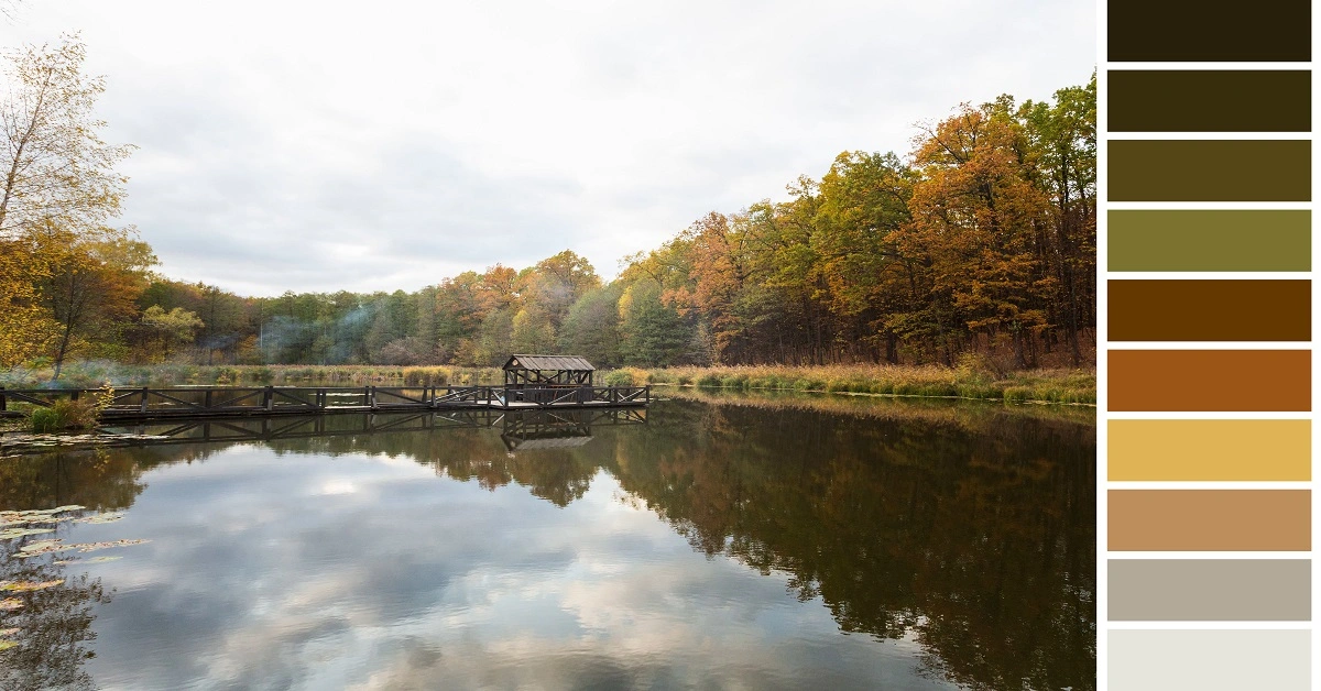 Earthy color palettes are one of the most important trends of the modern era.