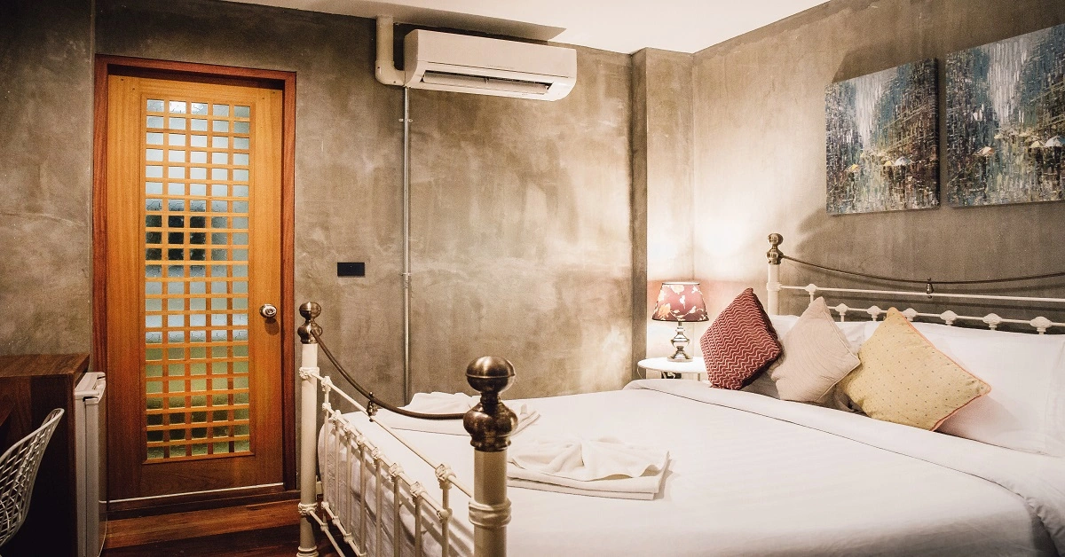 Placing furniture in front of the AC prevents the air from circulating properly in your room,